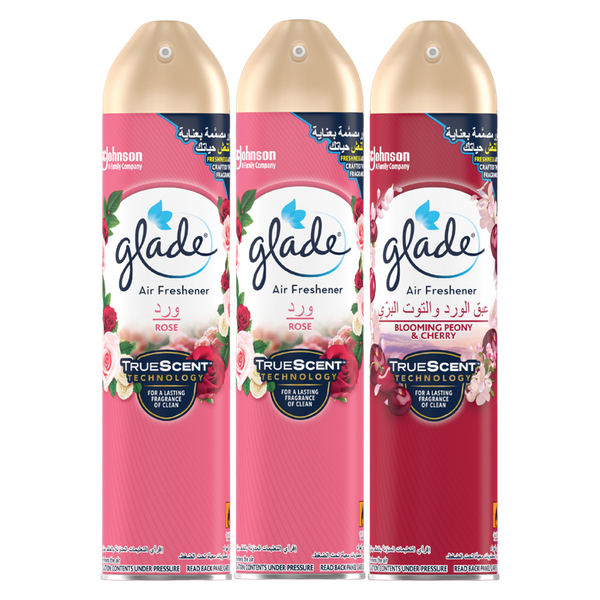 معطر جو بالورد مع معطر جو بعبق الورد والتوت البري من جليد